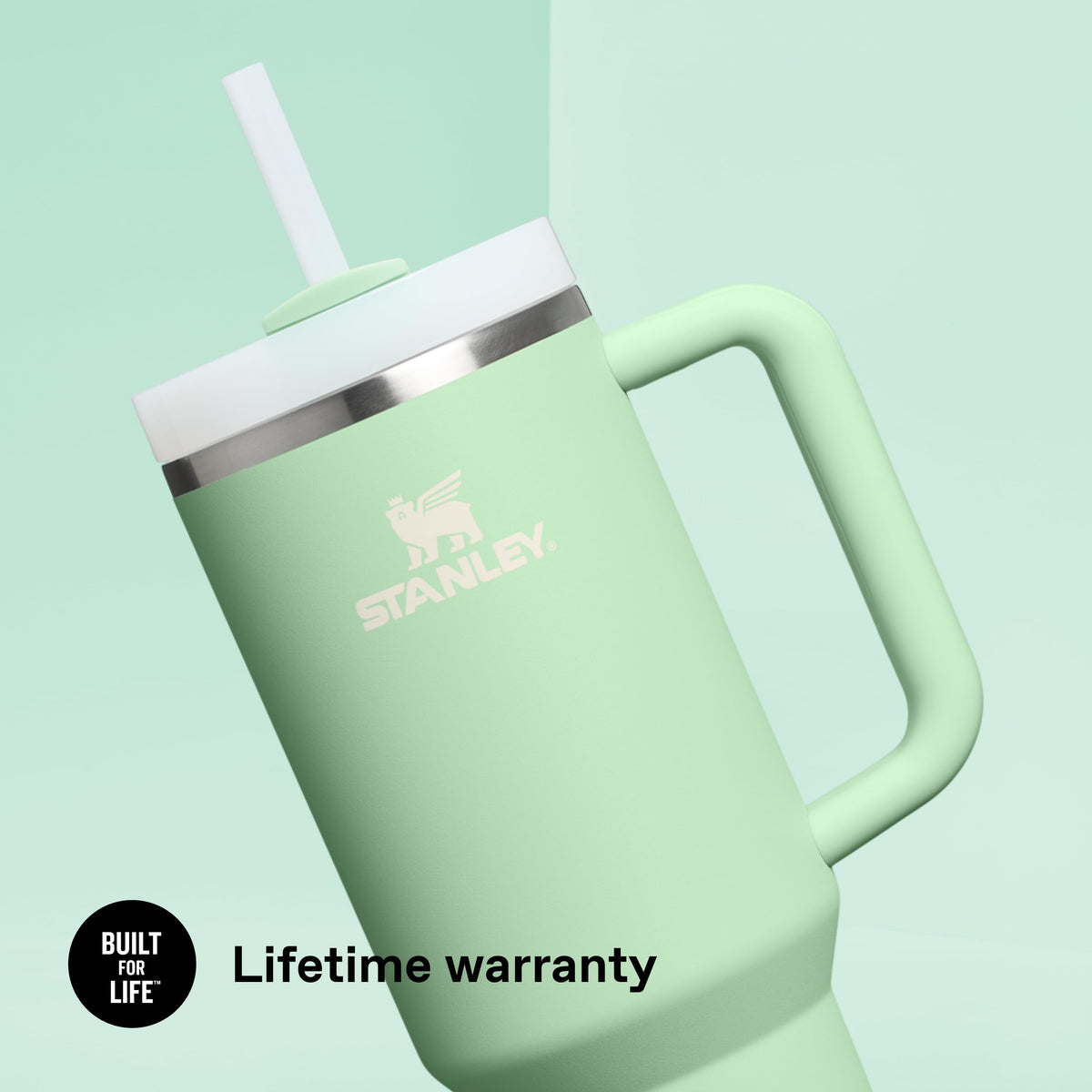 Flowstate Tumbler by by STANLEY – 1.18 liters, Edelstahl, Pistachio, Model 10-13230-063