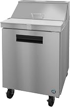 Hoshizaki SR27A-8 27-Inch One Door Reach-in Refrigerated Sandwich Salad Prep Table, Stainless Steel, 115v