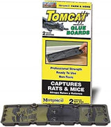 Motomco Tomcat 32423 Rat Size Glue Boards, 2 Pack Mouse Glue Traps