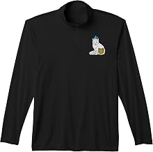 Jewish Arctic Snow Fox Menorah Hanukkah Chanukah Animal Performance Quarter-Zip Top
