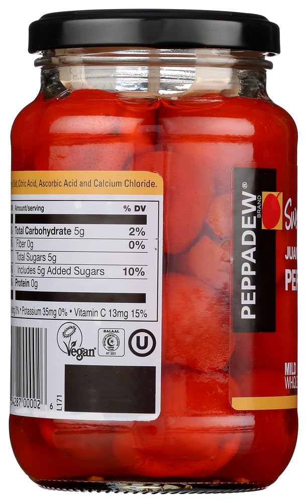 Whole Piquante Peppers Mild (400g) by PEPPADEW – 14.1 Ounce (Pack of 1), Model GFC266107.2