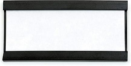 1 x 2 Magnetic C Channel Label Holder, 25PK