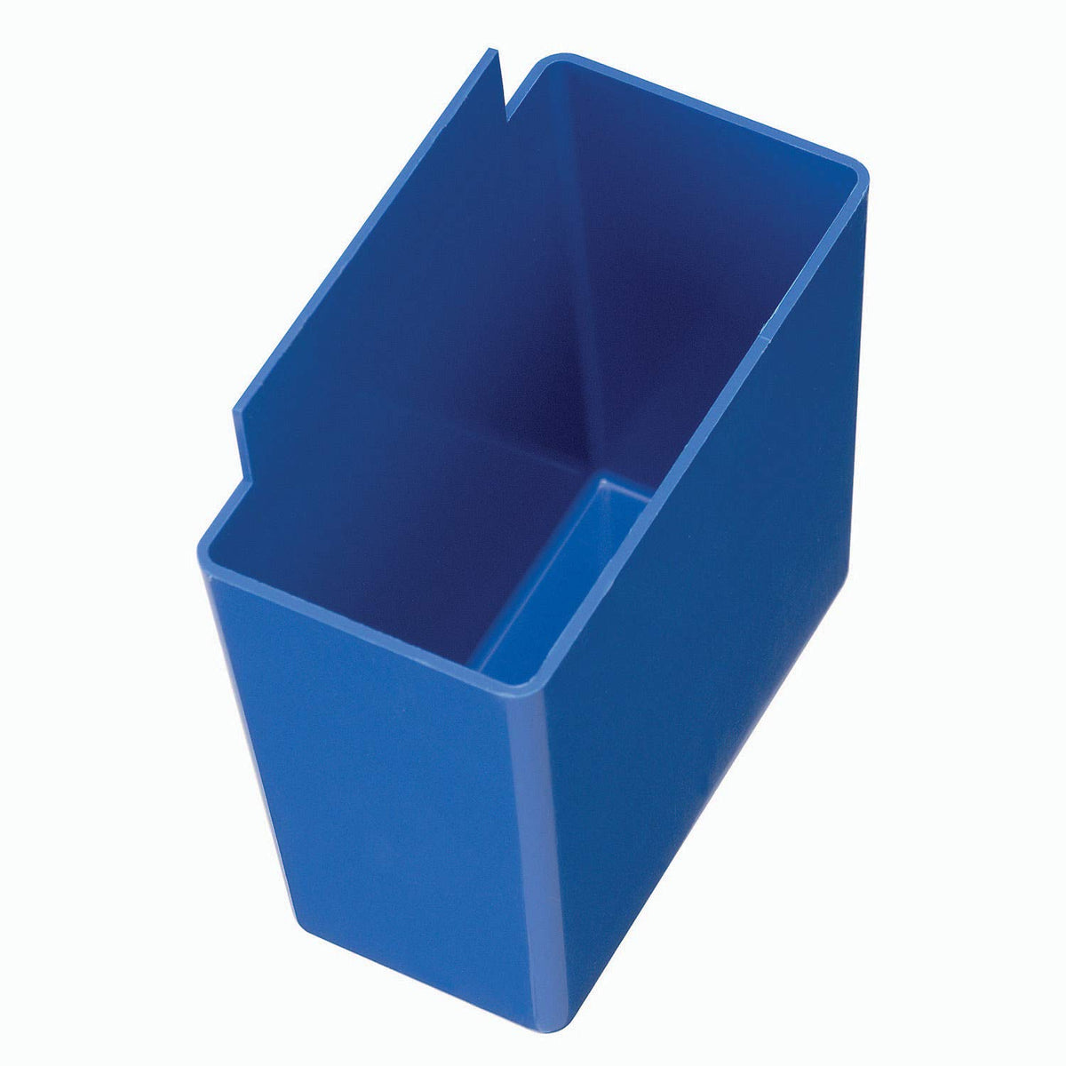 Economy Shelf Bin Cups by QUANTUM STORAGE SYSTEMS – Plastic, Blue, Pack of 48, Model QBC111BL