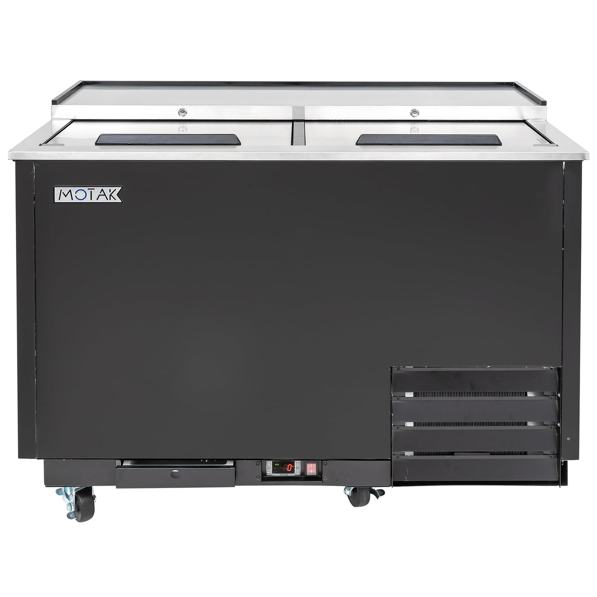 2 Section Glass Chiller by MOTAK – 55.91x32.68x41.73, In Description, Check Images, Model MGF-49-X