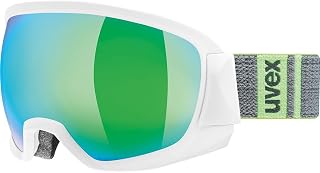 Uvex Supersonic Adult Contest FM Snow Goggles, White Mat, One Size