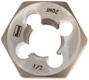 DIE 1/2"-20NF 1" HEX by IRWIN – One Size, Blend, Multi, Model 9445