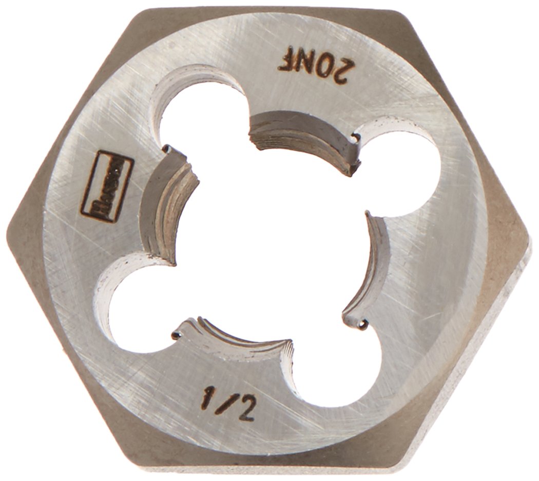 DIE 1/2"-20NF 1" HEX by IRWIN – One Size, Blend, Multi, Model 9445