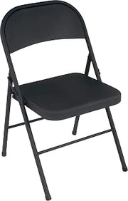 Cosco All Steel Folding Chair Black (4-pack)