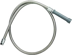 T&S Brass Hose, 44 Flexible Stainless Steel (Gray Handle)