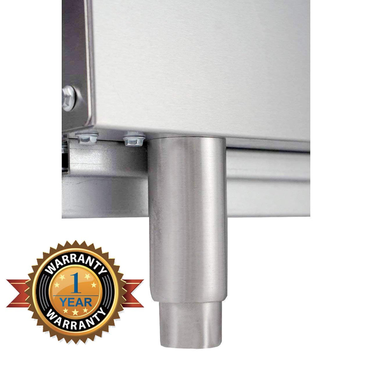 Atosa CookRite ACHP-2 12" Heavy Duty Vertical Countertop Gas Hot Plate Stock Pot Range for Hotel Food Truck Caterer | 12"W x 27 3/5"D x 13.5"H by Atosa USA – Model ACHP-2-NG