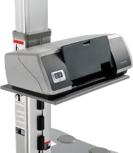 Global Industrial Printer Tray for Sit-Stand Mobile Desk with Tablet Slot