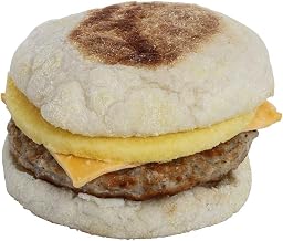 Day N Night Bites Country Sausage Muffin with Egg and Cheese, 4.9 Ounce -- 12 per case.