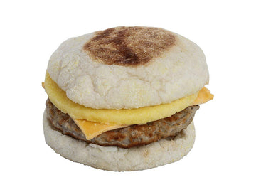 Country Sausage Muffin with Egg and Cheese by Day N Night Bites – 4.9 Ounce (Pack of 12), Pack of 12