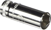 GEARWRENCH 1/4" Drive Deep Metric Socket 13mm, 6 Point - 80148