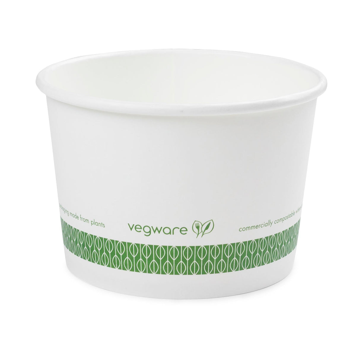 Vegware 16oz / White / Container Food Storage Containers