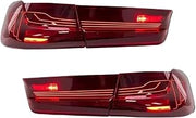 For BMW 2019 2024 3 G20 G28 G80 M3 CSL 330i 340i(1 Pair Black)