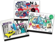 C/10 CARPETA DIBUJO 32X45CM CIERRE GOMAS CANSON CREATIVE