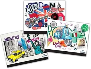 C/10 CARPETA DIBUJO 32X45CM CIERRE GOMAS CANSON CREATIVE