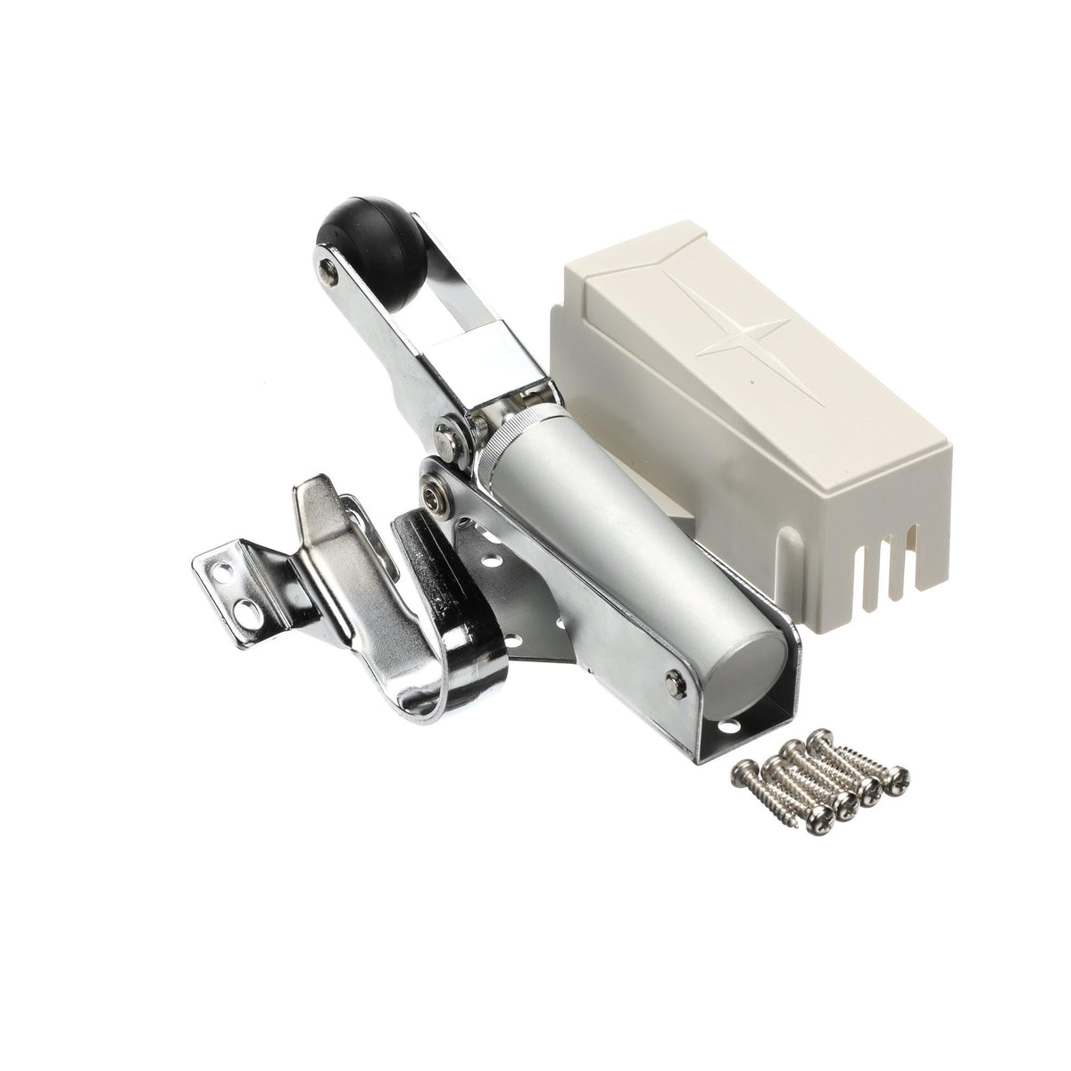 Door Closer Flush by Kason – Aluminum, Silver, Model 1093-000004