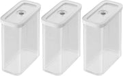 ZWILLING Fresh & Save Cube Box, Cereal Set, 3-pc, Medium X-Tall Cube, 3M Containers, 3-qt