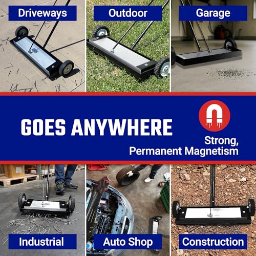 Master Magnetics Pack of 1 / 24" / 1 Magnetic Sweepers