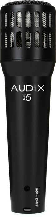 Dynamic Instrument Microphone: Pro Snare Mic/Guitar Amp Microphone - Black by AUDIX – 1.50 x 1.50 x 5.60 Inches, Zinc, Black, Pack of 5