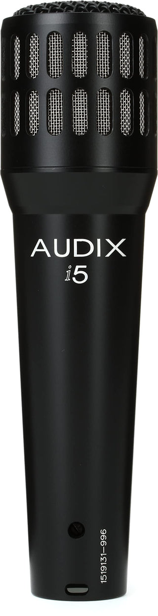 Dynamic Instrument Microphone: Pro Snare Mic/Guitar Amp Microphone - Black by AUDIX – 1.50 x 1.50 x 5.60 Inches, Zinc, Black, Pack of 5