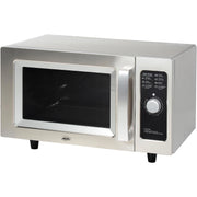 Commercial Microwave Oven by Nexel – 0.9 cubic_feet, Stainless Steel Exterior & Interior, Stainless Steel, Model 242942