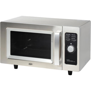 Commercial Microwave Oven by Nexel – 0.9 cubic_feet, Stainless Steel Exterior & Interior, Stainless Steel, Model 242942