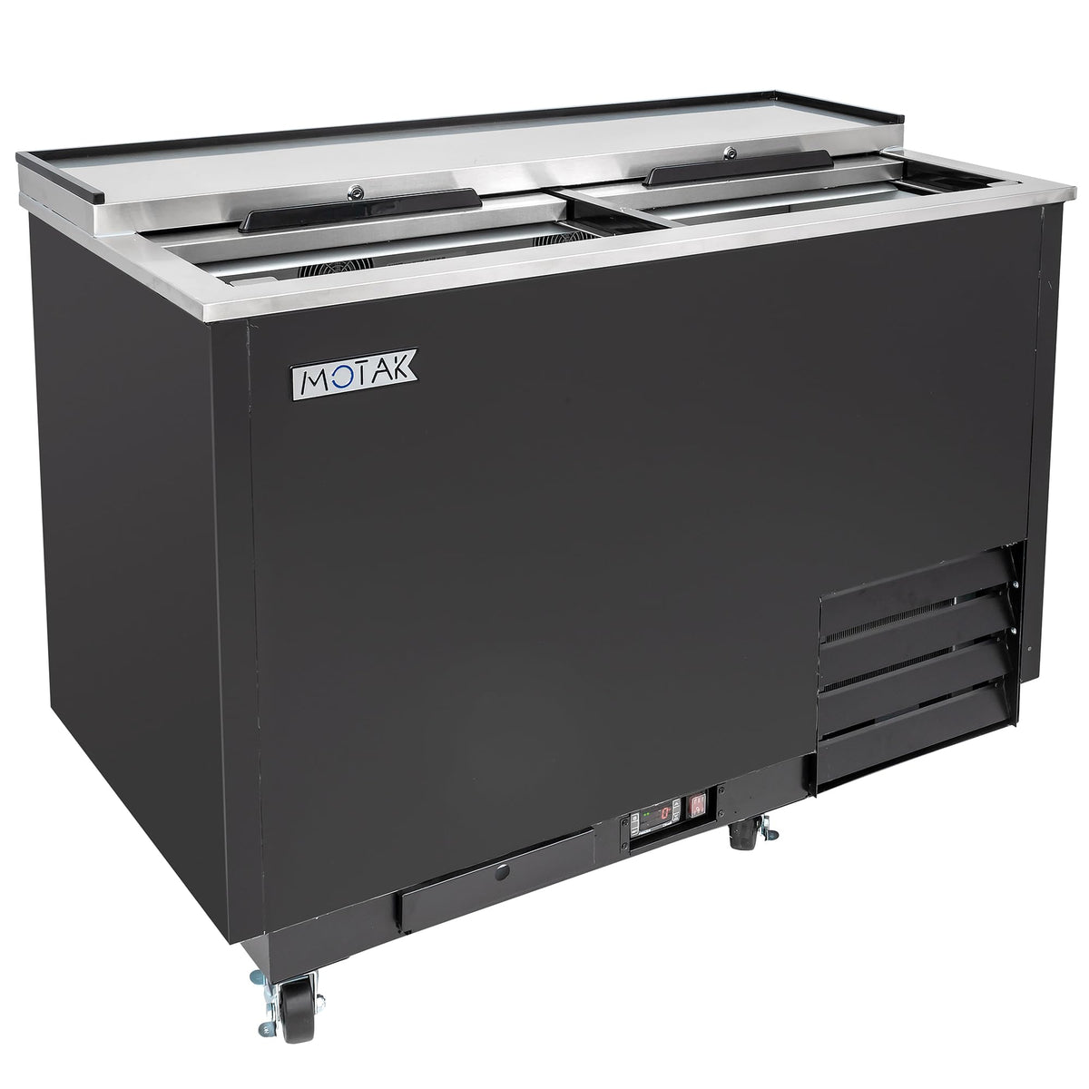 2 Section Glass Chiller by MOTAK – 55.91x32.68x41.73, In Description, Check Images, Model MGF-49-X