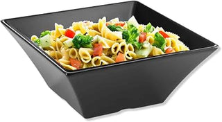 Tablecraft BKMB94 Frostone Collection 10" Black Melamine Bowl