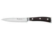 Ikon 4.5" Utility Knife by Wüsthof – 4.5", High Carbon Stainless Steel, Silver, Model 1010530412