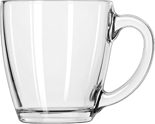 Libbey 15-1/2-Ounce Tapered Mug, Box of 6, Clear