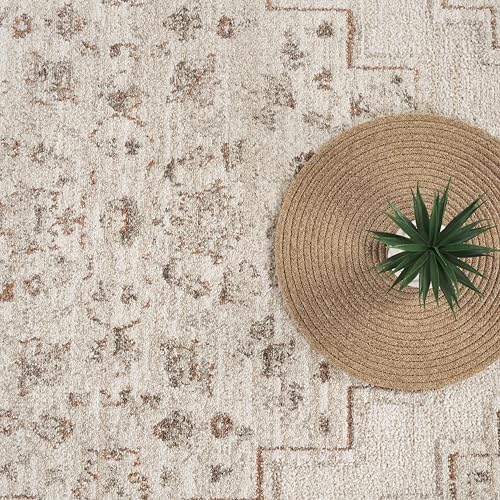 Abani Beige / 8' x 10' (Rectangular) / Oriental & Vintage Area Rugs