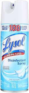 Lysol Disinfectant Spray, Crisp Linen, 150oz (12X12.5oz)