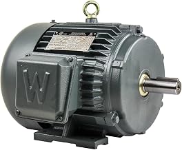 T-Frame Motor PEWWE3-18-182T, TEFC, GP, 3 PH, Rigid, 182T, 208-230/460V, 4.1 FLA