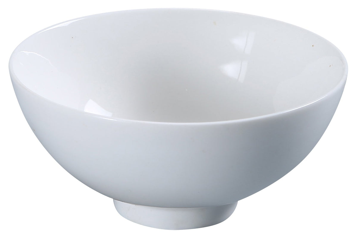 Rice Bowl by Yanco – 8.5 ounces, Porcelain, Bone White, Pack of 48, Model PS-007