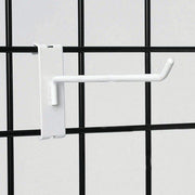 White Grid Hooks by HUBERT – White, Model GH6W