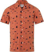 MARMOT Muir Camp Novelty Short Sleeve Auburn/Arctic Navy 2XL