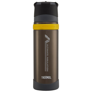 Charcoal Ultimate Flask (500ml) by THERMOS – 500ml., 500.0 microliters, Stainless Steel, Charcoal, Model 104105