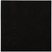 Black Beverage Napkin by Hoffmaster – 9.5 x 9.5 inches, Paper, Black - 1000 Count, Pack of 1000, Model 180313