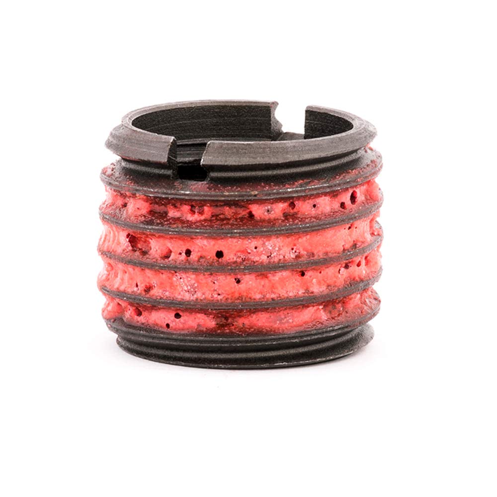 E-Z LOK M16-2.0 Internal Threads, 1-8 External Threads, 19.84 mm Length / 7/8" / Black Thread Locking Inserts