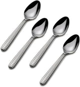 Mikasa 5148182 Italian Countryside Stainless Steel Demitasse Spoons, Set of 4