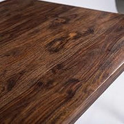Starlight Canyon Home Solid Sheesham Wood Rectangular Dining Table, Modern Farmhouse Rustic Kitchen Table for Dining Room and Living Room