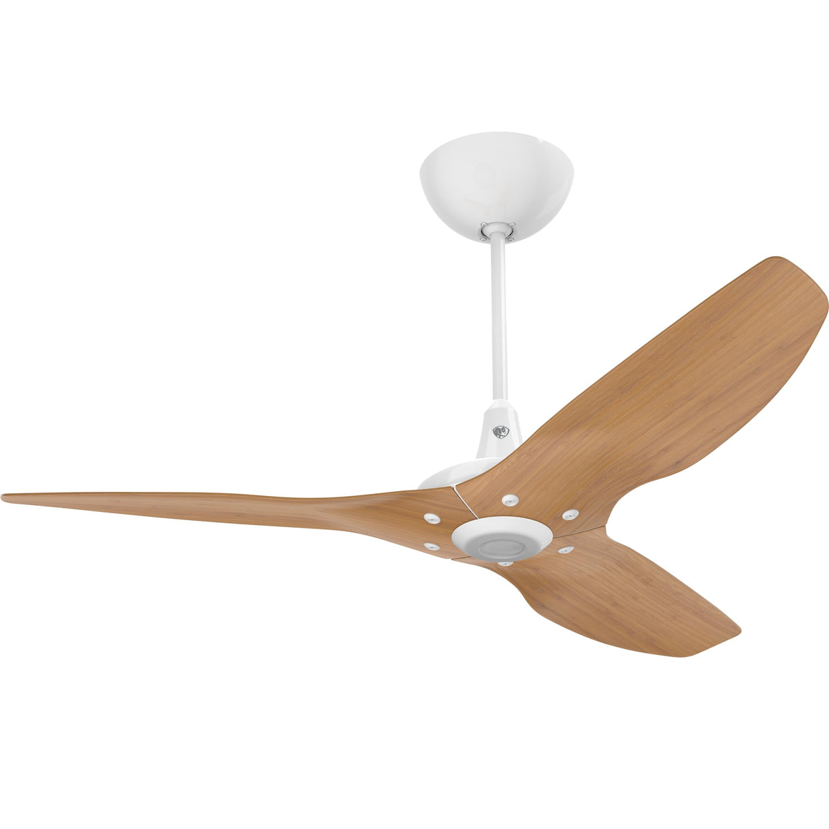 Big Ass Fans Caramel Bamboo / White Hardware / 52" / Universal Mount Ceiling Fans