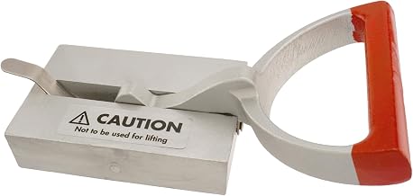Master Magnetics Magnetic Gripper for Pulling and Sliding Steel Plate - 5.125" Length, 3.60" Width, 1.312" Height not Including Handle, 100 lb. Pull, BC100C