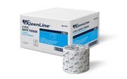 KleenLine 2-Ply Bath Tissue – White, 4.25" x 4", Universal | 96 Rolls/Case