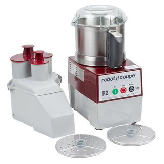 R2N Ultra Food Processor with Continuous Feed by Robot Coupe – Stainless Steel, Silver, Model R2U
