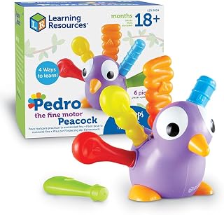 Learning Resources Pedro the Fine Motor Peacock