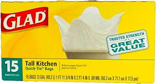 Glad Tall Kitchen Bags 15 ea